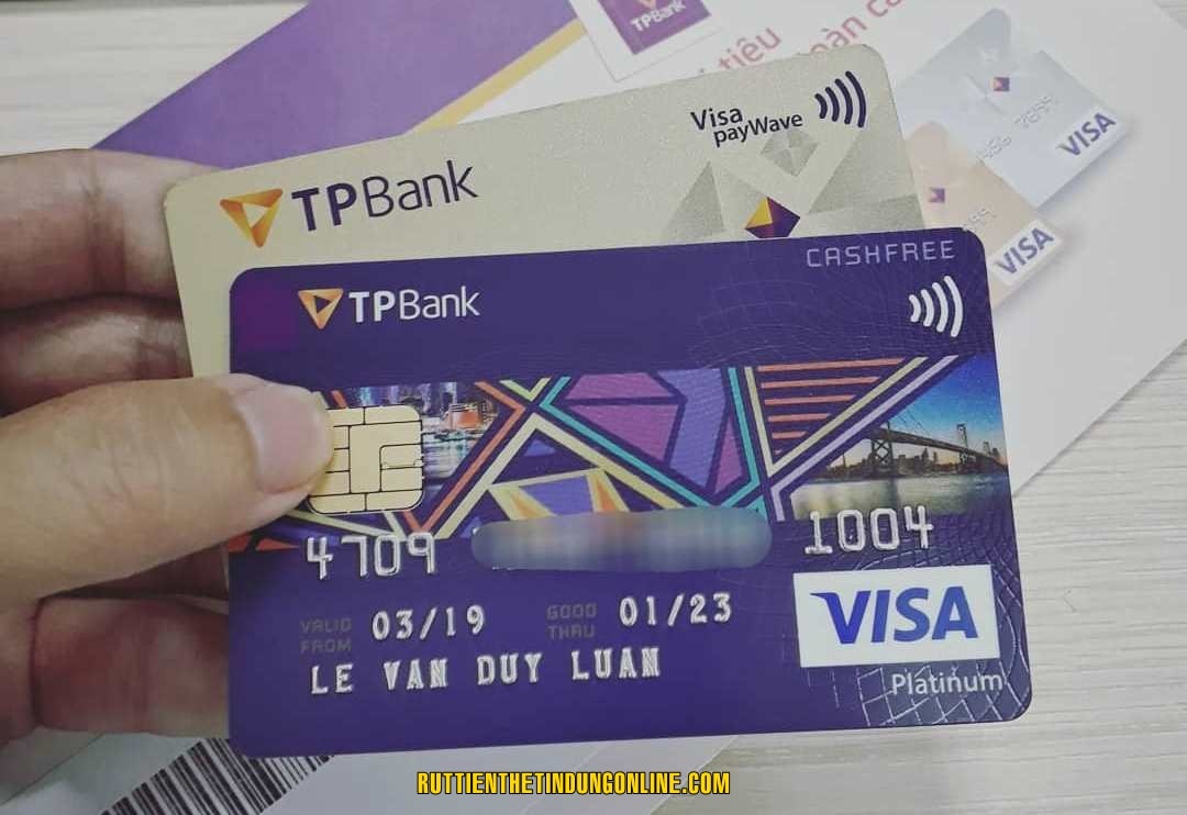 Thẻ Visa TPBank có rút được tiền mặt không - Cách thực hiện