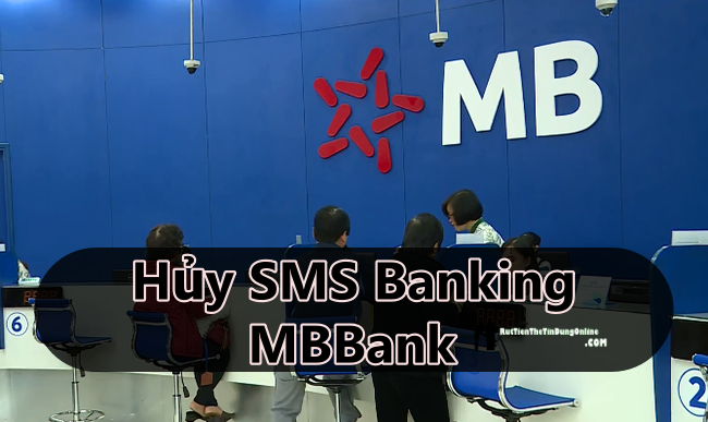 hủy SMS Banking MBBank