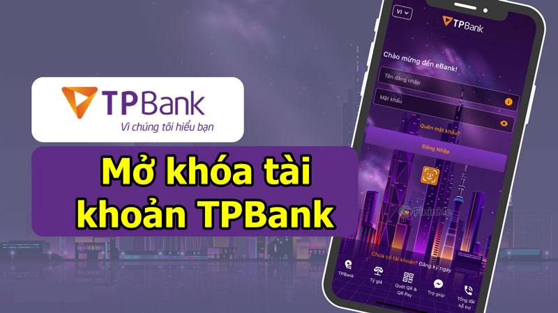 Tài khoản TPBank bị khóa