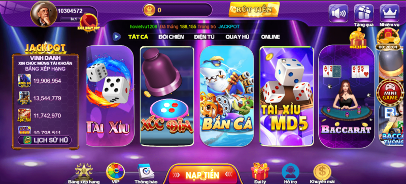 Mini game don gian nhanh chong rat de gay nghien