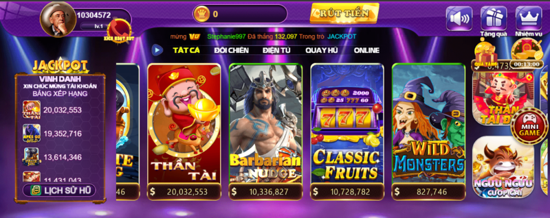 Slot game doi thuong cuc an tuong
