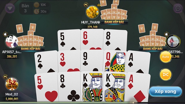 Top các Game Bài Đổi Thưởng hay nhất tại mọi nhà cái hiện nay 3 giao dien danh bai doi thuong o nha cai